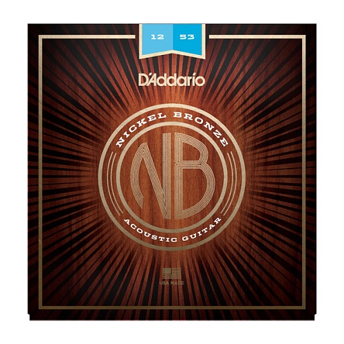 D'Addario NB1253 Nickel Bronze     , 12-53