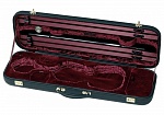 :GEWA Jaeger Prestige Violin Case Plush Burgundy    4/4