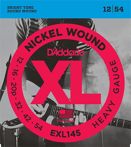 D'Addario EXL145 XL NICKEL WOUND   , 12-54