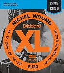 :D'Addario EJ22 XL NICKEL WOUND    Jazz Medium 13-56 D`Addario